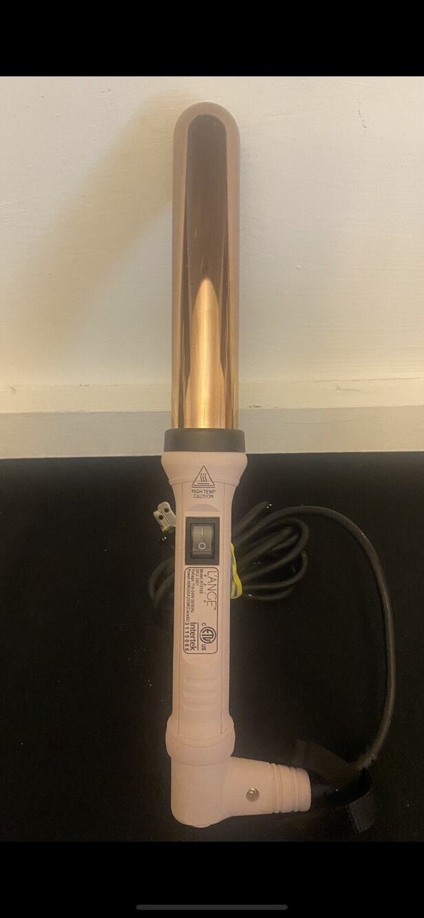 L’ange Hair Ondulé Curling Wand - Blush 4 Inch